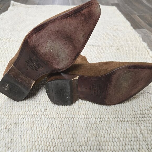 KILLER JEFFREY WEST (MUSE) BROWN SUEDE BOOTS. 10.5 SIZE. GREAT CONDITION. - Picture 5 of 8